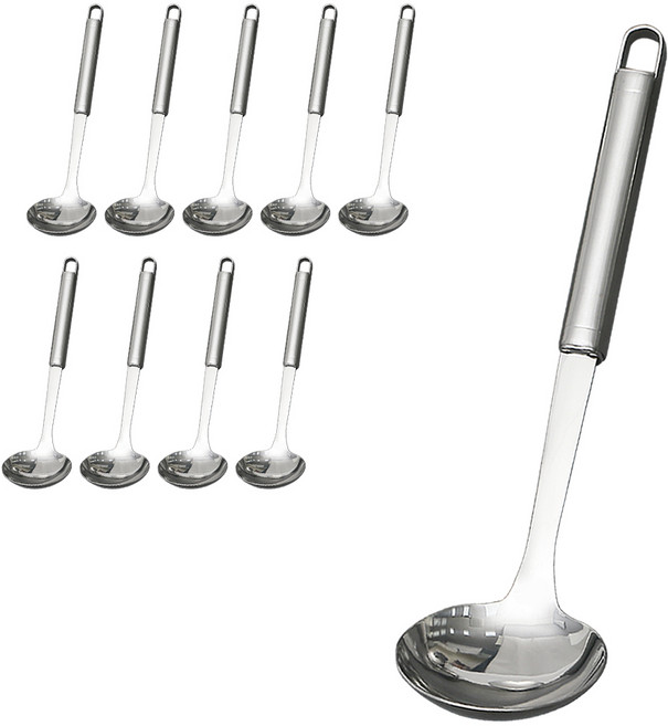 업소용 국산 올 스텐 국자, 10개