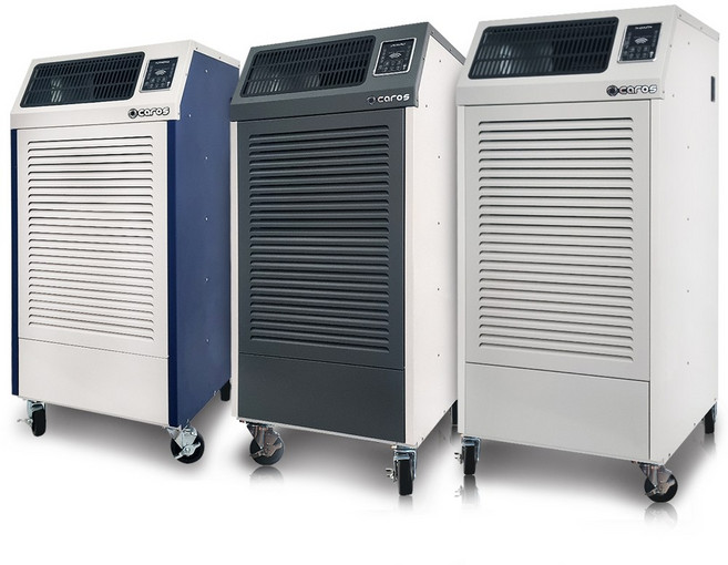 캐로스 산업용 제습기 대용량 210L 260L 업소용 공장 지하 창고 국산 대형, 260L 펌프배수형 다크그레이