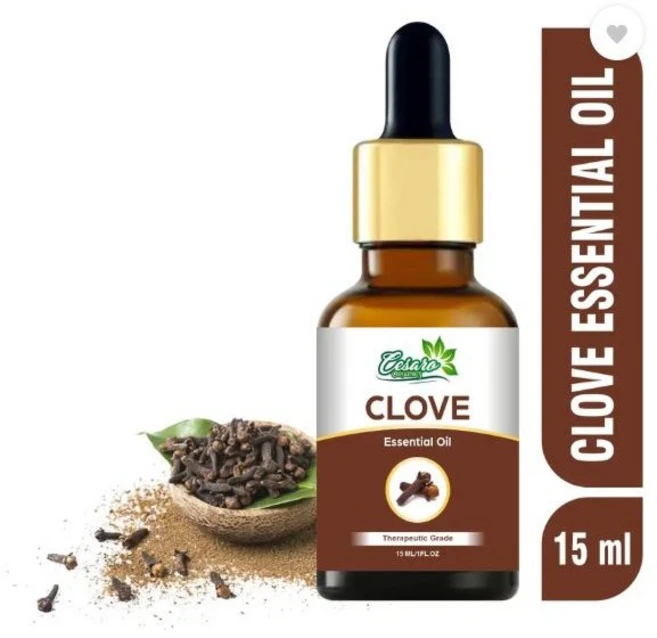 Cesaro Organics Clove Essential Oil, 2개, 15ml - 쿠팡