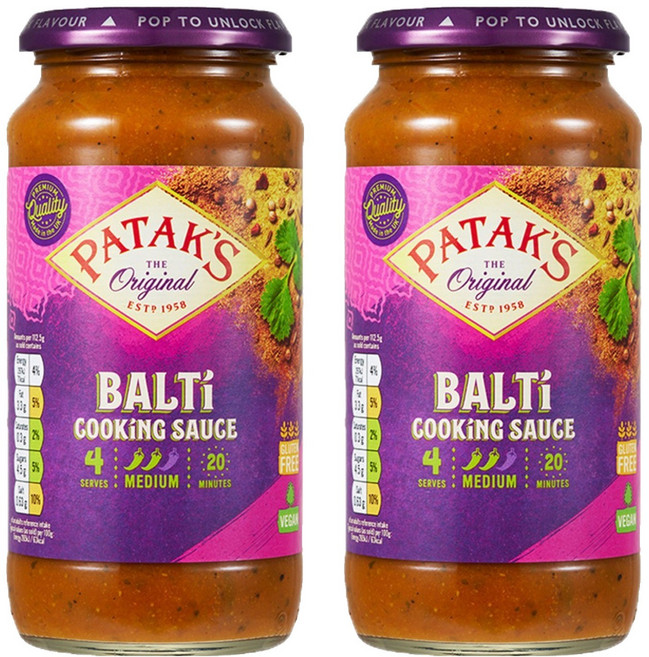 대상 파탁스 발티 쿠킹 소스, 450g, 2개