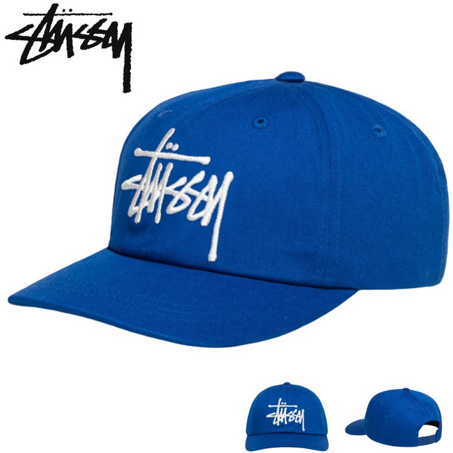 스투시 모자 로우 프로파일 빅 베이직 볼캡