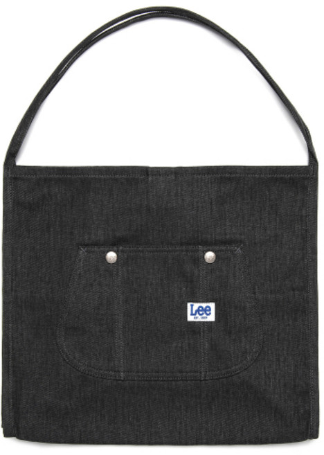 [국내매장판] 리 LEE 빅 포켓 에코백 챠콜 LE2503BG05CH 159037
