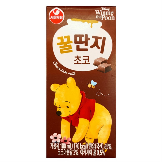 서울우유 초코 꿀단지, 180ml, 10개