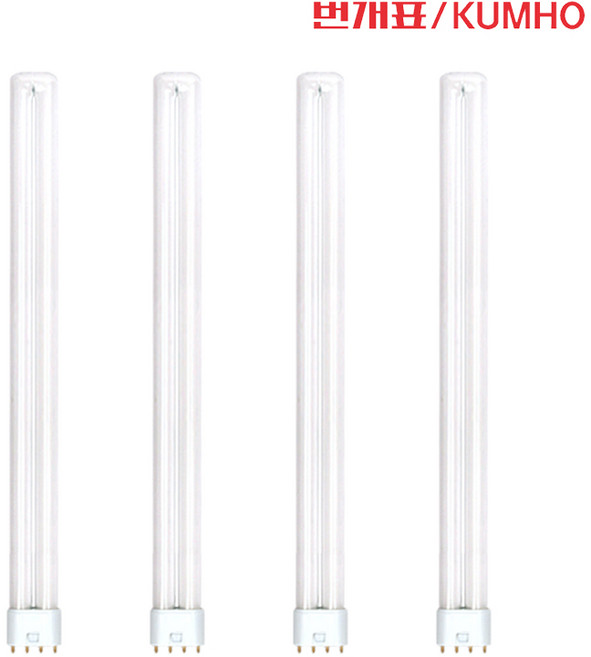 번개표 이관형광등 55W FPL55EX-D/A, 주광색, 4개