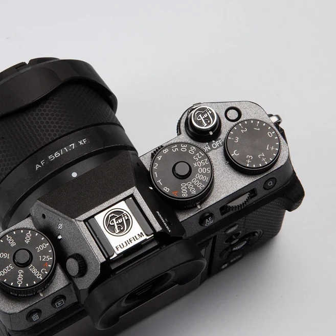 Fujifilm X100VI X-T50 X-T5 XM5 X-T30 Xpro3 X100F X-E4 Leica Olympus Canon 용 금속 핫슈 커버 셔터 릴, 13 A-set