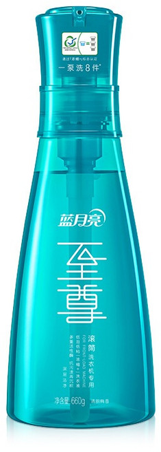 藍月亮濃縮洗衣液 清韻梅香深層潔淨660g, 1個, 單瓶