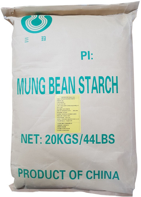 남양에프앤씨 청포묵 가루 가루 20kg 벌크포장 (녹두전분) 청포분말 저칼로리 흰묵, 1개