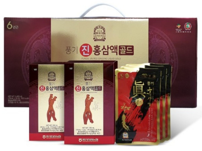 농협홍삼 황풍정 풍기 진 홍삼액골드 70ml x 20포, 20개