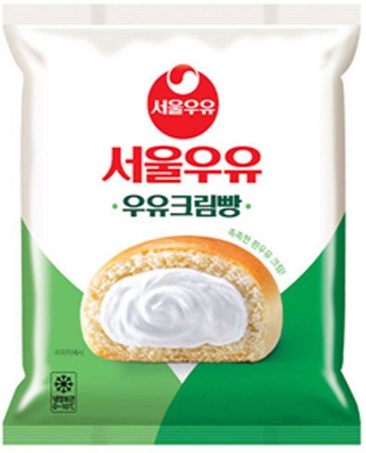 서울우유 우유크림빵, 130g, 3개