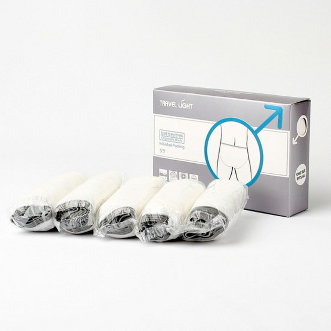 TL 일회용 남성속옷(팬티) 5개1세트