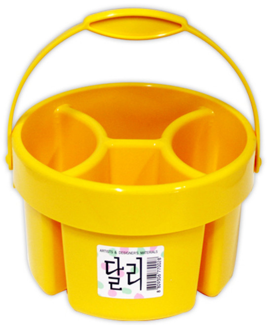 맘아트 달리 미술 물통 1.5L 4칸 소 다기능, 1개