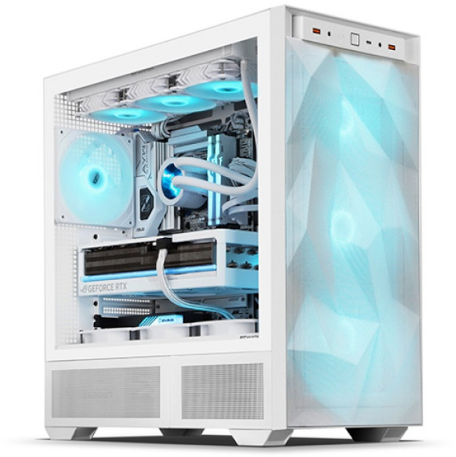 (darkFlash) DLX ULTRA MESH ARGB (빅타워) (화이트), 1개