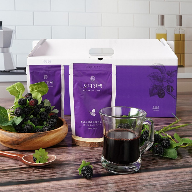 오디 진액, 80ml, 30개