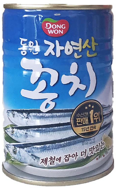 동원 꽁치 통조림, 400g, 1개