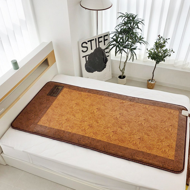 (주)한일의료기 NEW 투톤황토 온수매트, 투톤황토 싱글 100x200cm/전체난방