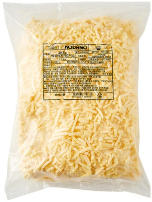바이오마켓_코다노 떡볶이용 치즈믹스 2.5kg, 3개