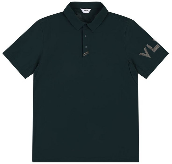 볼빅 어패럴 남성 골프 입체패턴 타공 제에리 반팔 티셔츠 VMTSP421 DE