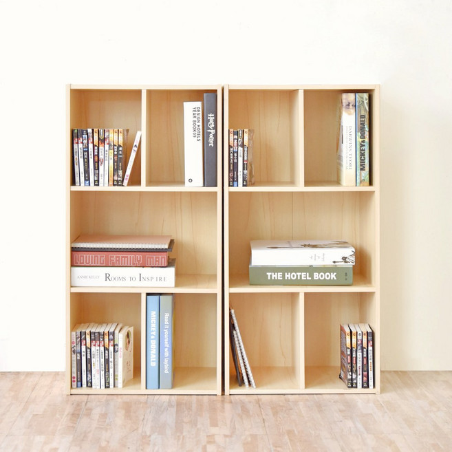 HOPMA 簡約五格櫃 G-S582 雙入組, 楓木