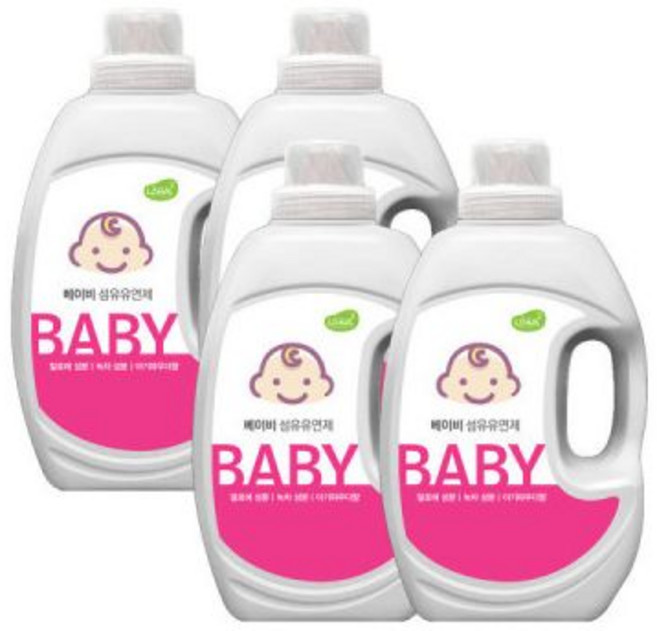 아토세이프 아기세제 (2L 4개)/중성세제, 아토세이프 아기섬유유연제 (2L 4개)/아기세제, 2L