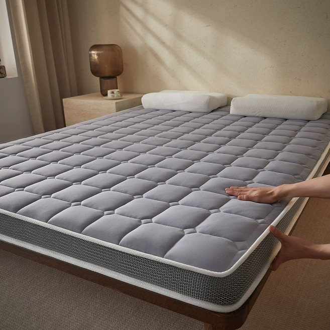 고밀도 매트리스 25D 라텍스 메모리폼 매트리스 접이식 바닥 매트리스 튼튼한 토퍼 10cm