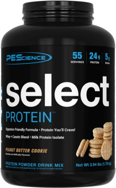 SELECT 프로틴- 유청+카제인 5:5 단백질 조합 [PEScience], 초콜릿 피넛버터맛(대용량 55서빙), 1개, 1.79kg - 쿠팡