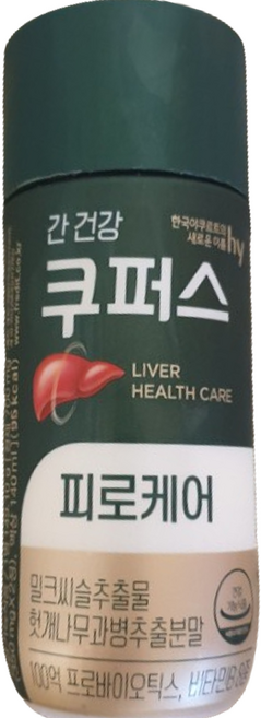 한국야쿠르트 간건강 쿠퍼스 피로케어, 140ml, 18개