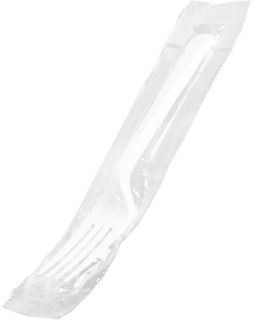 커피세븐 (포크)개별포장-일회용 156mm-화이트 / 2000개, 1개