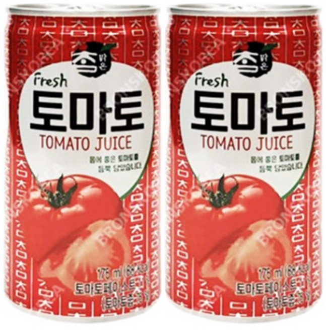 대일 참맑은 토마토 175ml X 60캔주스 캔 음료, 60개