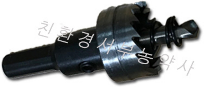 M10. 홀커터16mm(농업용 농수용 농수관자재 관수자재 점적호스 배관자재 연질관 나사조임식 PE관 PE부속 수도관 홀쏘 부속 자재), 1개