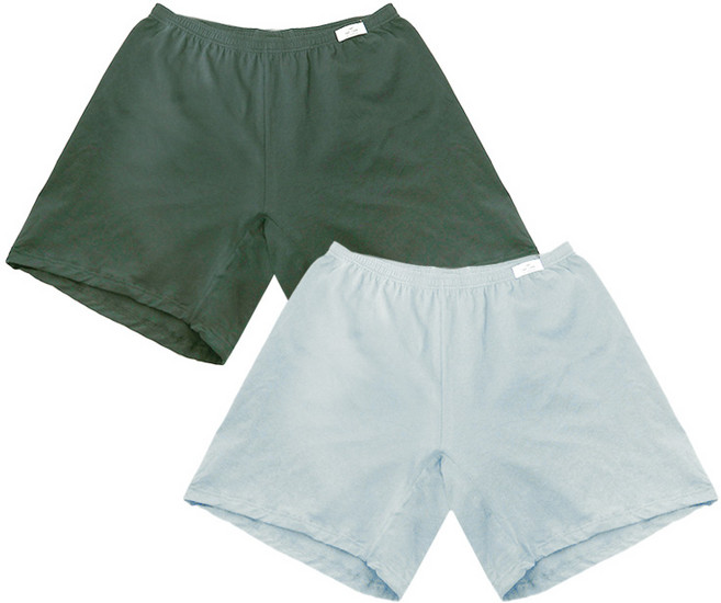 1+1 물랑루즈 아이엠 순면 니트 하프 트렁크 팬티 2종 여성용