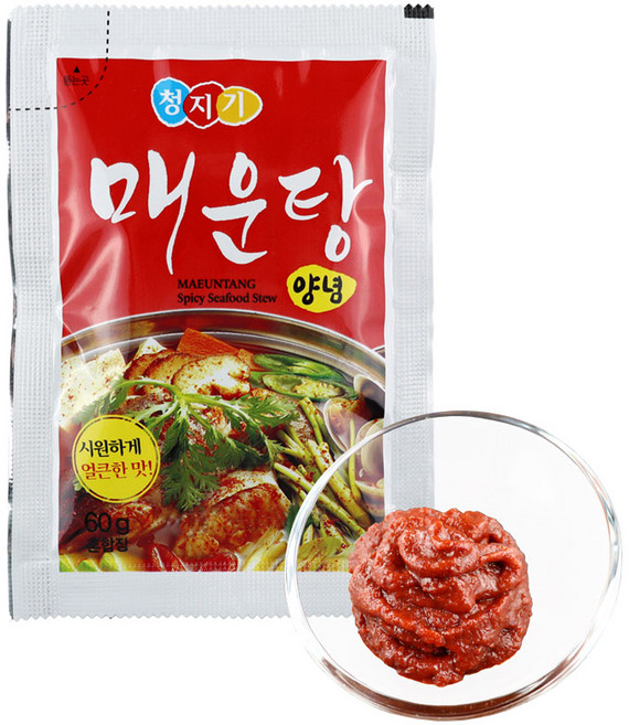 무아식품 청지기 매운탕 양념, 60g, 100개