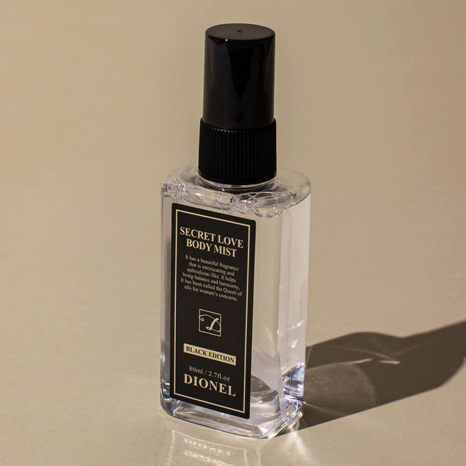 디오넬 시크릿러브 바디미스트 블랙에디션, 1개, 80ml
