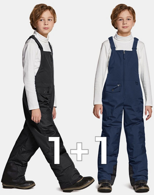 [1+1]아동 형제룩 자매룩 방수 방한 보드 스키 멜방바지