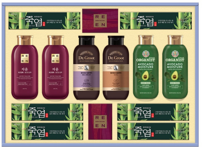 LG생활건강 생활의 품격 5호 선물 세트 + 쇼핑백, 1세트