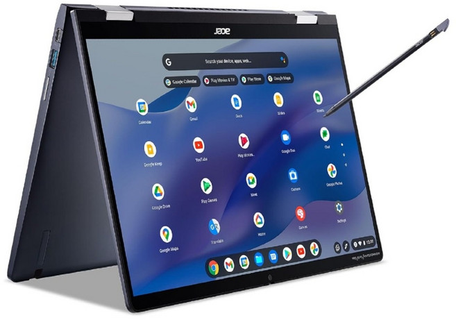 Acer Chromebook Spin 714 CP714-1WN-53M9 노트북 Intel Evo Intel Core i5-1235U 14인치 8GB 256GB, ChromeOS