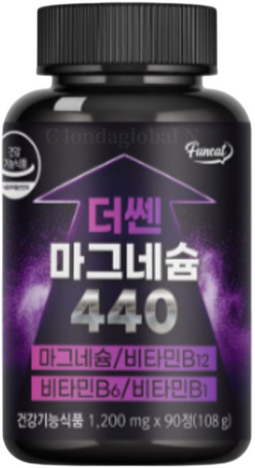 퍼니트 더쎈 마그네슘 비타민B 아르기닌 440 90정, 90개