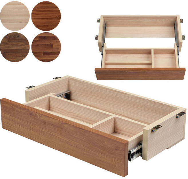 식당 업소용 테이블 나무 LPM 수저 보관함 서랍 사각수저통 우드, 월넛