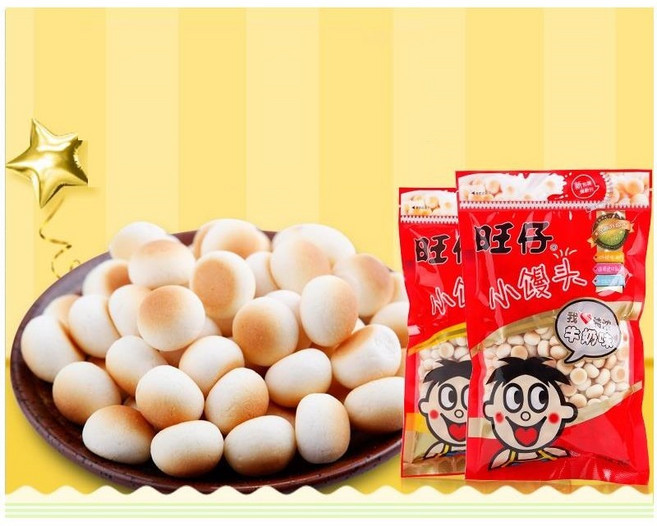 SAMARA 중국식품 왕왕 소만두 과자 중국간식 210g (포장은변경될수있슴) 221201, 2개