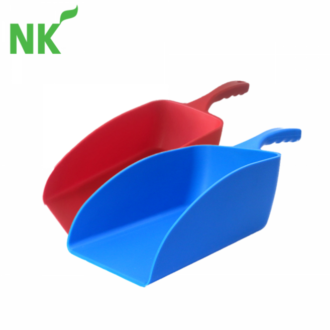 플라스틱 사각 스쿱 스쿠프 바가지 대형 스푼 삽 1L, 빨강, 1개