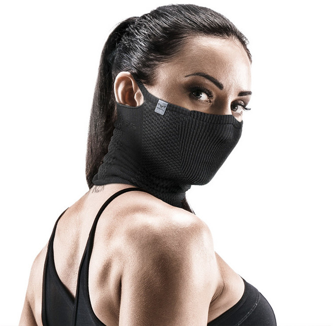 나루마스크 F5 필터링 스포츠 마스크 / 자외선 미세먼지 차단, 블랙