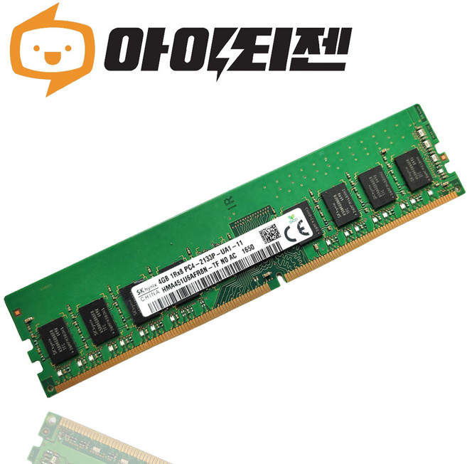 하이닉스 DDR4 4GB PC4 17000 2133 데스크탑 메모리, 1개