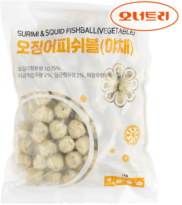 오너트리 오징어 피쉬볼 야채 1kg 마라탕 훠궈 마라샹궈 어묵 사리, 1개