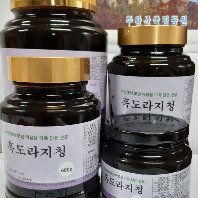 흑딜 흑도라지청, 300g, 1개