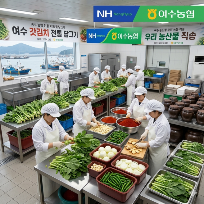 [재료 국내산] 여수 농협 돌산 갓김치 품질보증, 1개, 3kg