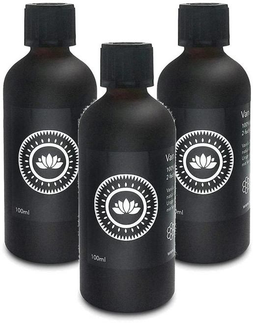 독일 바닐라캠페인 Vanilla Campaign 슈가프리 프리미엄 바닐라 추출물, 3개, 100ml