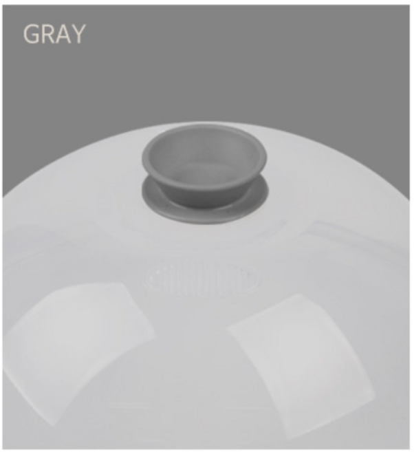 전자레인지 냉장고 돔형 푸드커버, GRAY(그레이), 2개