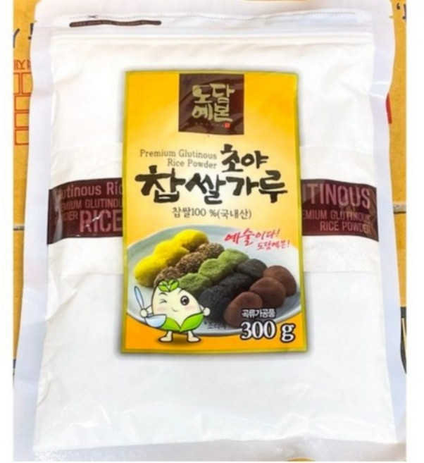 초야식품 국내산 찹쌀가루, 300g, 25개