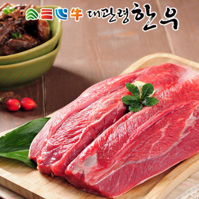 대관령한우 1등급이상 장조림용 소고기, 1개, 400g