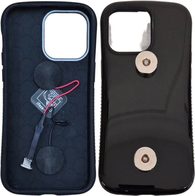 스피드샵 배달대행 오토바이용 범퍼케이스, 아이폰15pro