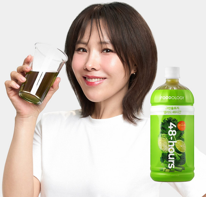 푸드올로지 그린올로지 샐러드 48시간 샐러드주스, 1L, 3개